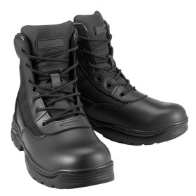 Men's Military Tactical Boots, 6 inch Combat Hiking Work Boots, Lightweight & Breathable & Sturdy Mens Motorcycle Interceptor Trooper Boot